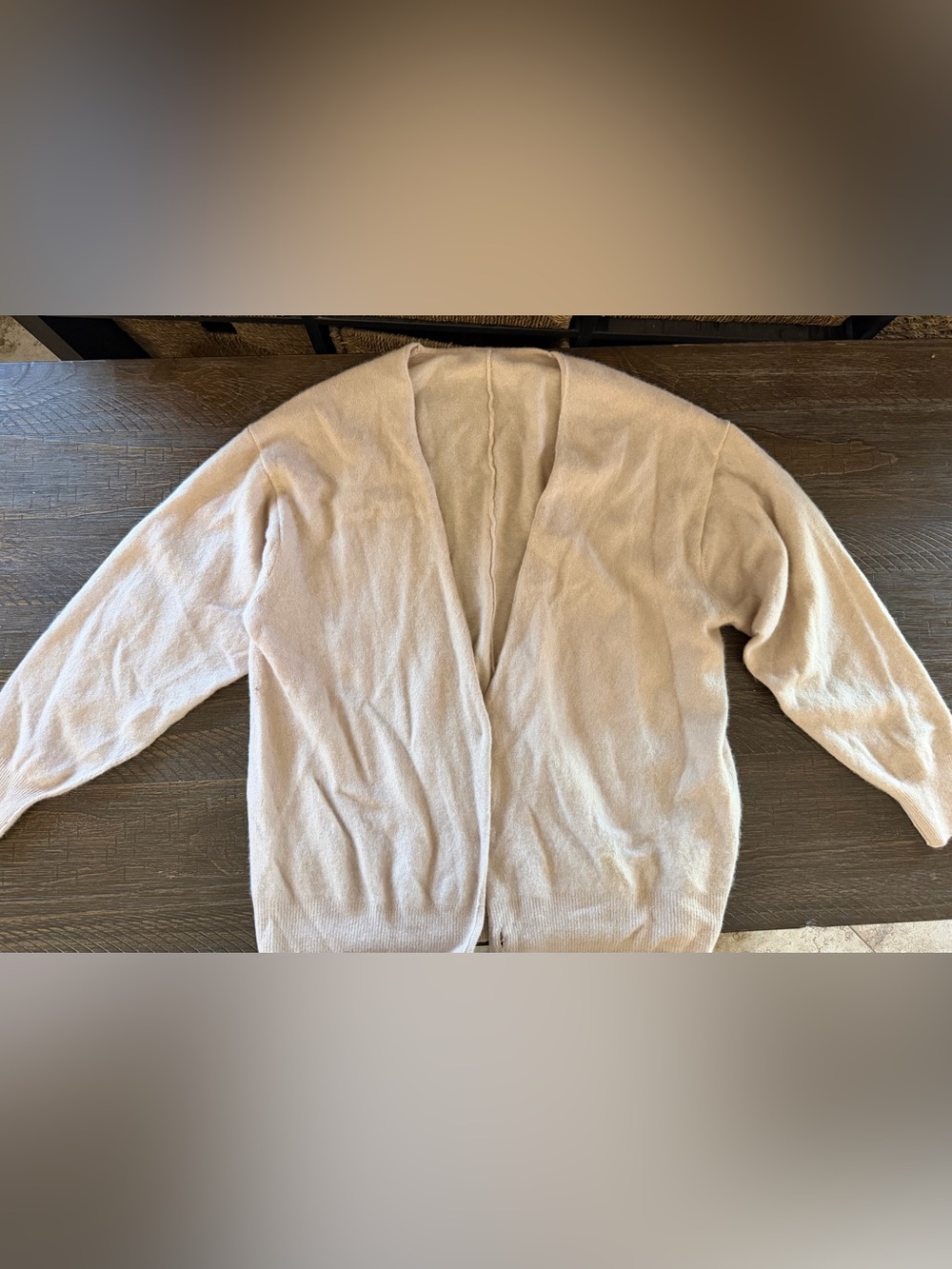 Free People Lightweight Open V-Neck Cardigan - Cream